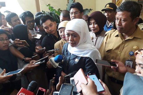 Khofifah: USBN di Jatim Sudah Ada yang Pakai Smartphone