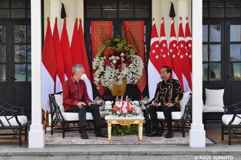 Presiden Jokowi Sambut Kunjungan PM Singapura di Bintan 