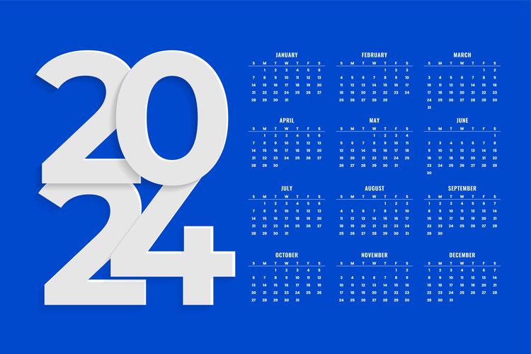 Kalender 2024, jadwal libur dan cuti bersama 2024