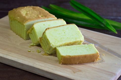 Resep Cake Pandan Kurma Panggang, Hasilnya Empuk dan Lembut