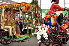 Kemeriahan Kirab Pernikahan Kahiyang-Bobby di Medan