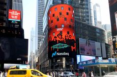 Sampul Lagu Baru Jamrud Terpampang di Nasdaq New York 