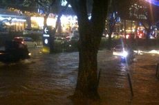 Banjir Senin Pagi, Warga Jakarta Berbagi Foto via Twitter
