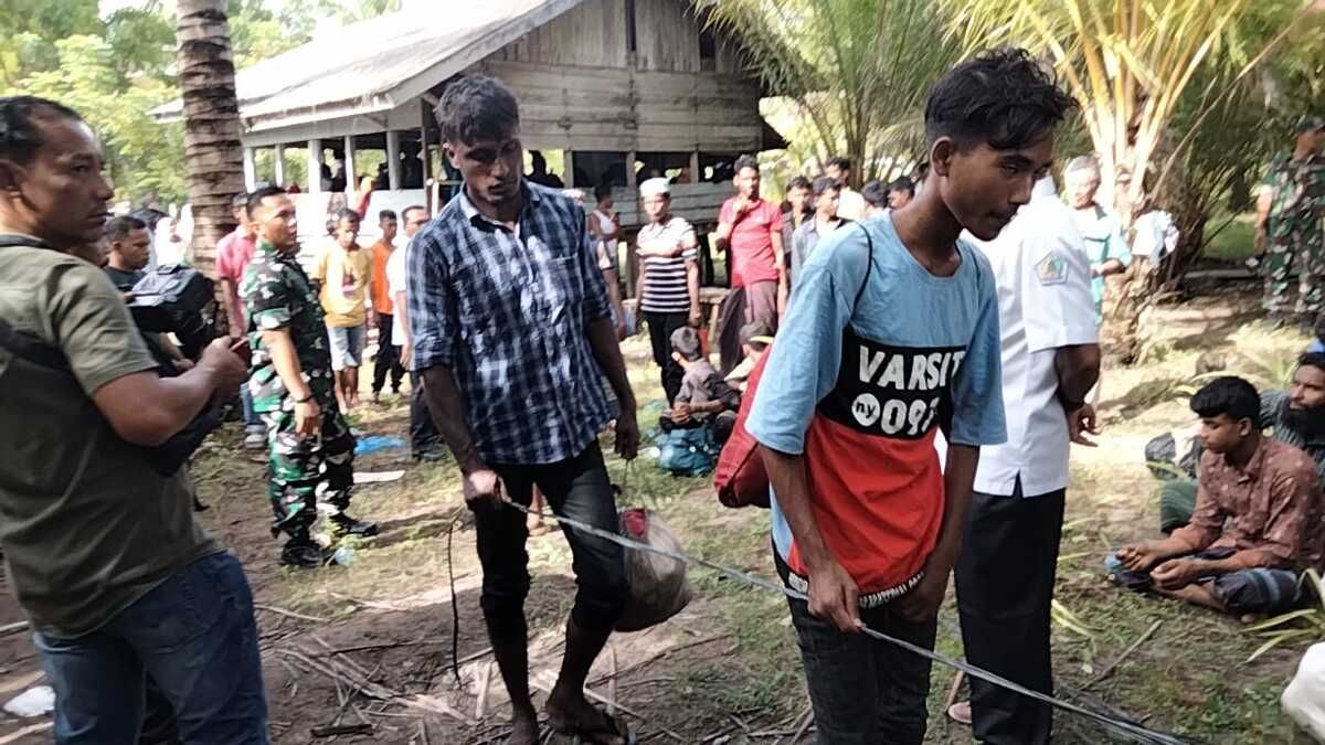 23 Etnis Rohingya Kabur dari Eks Kantor Imigrasi Lhokseumawe