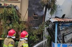 Tempat Usaha "Laundry" di Jalan Timoho Yogyakarta Terbakar