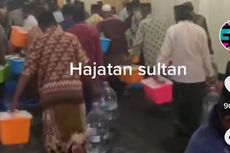 Viral, Video Hajatan “Sultan” Dapat Air Galon dan Boks Kontainer Makanan, Ini Ceritanya