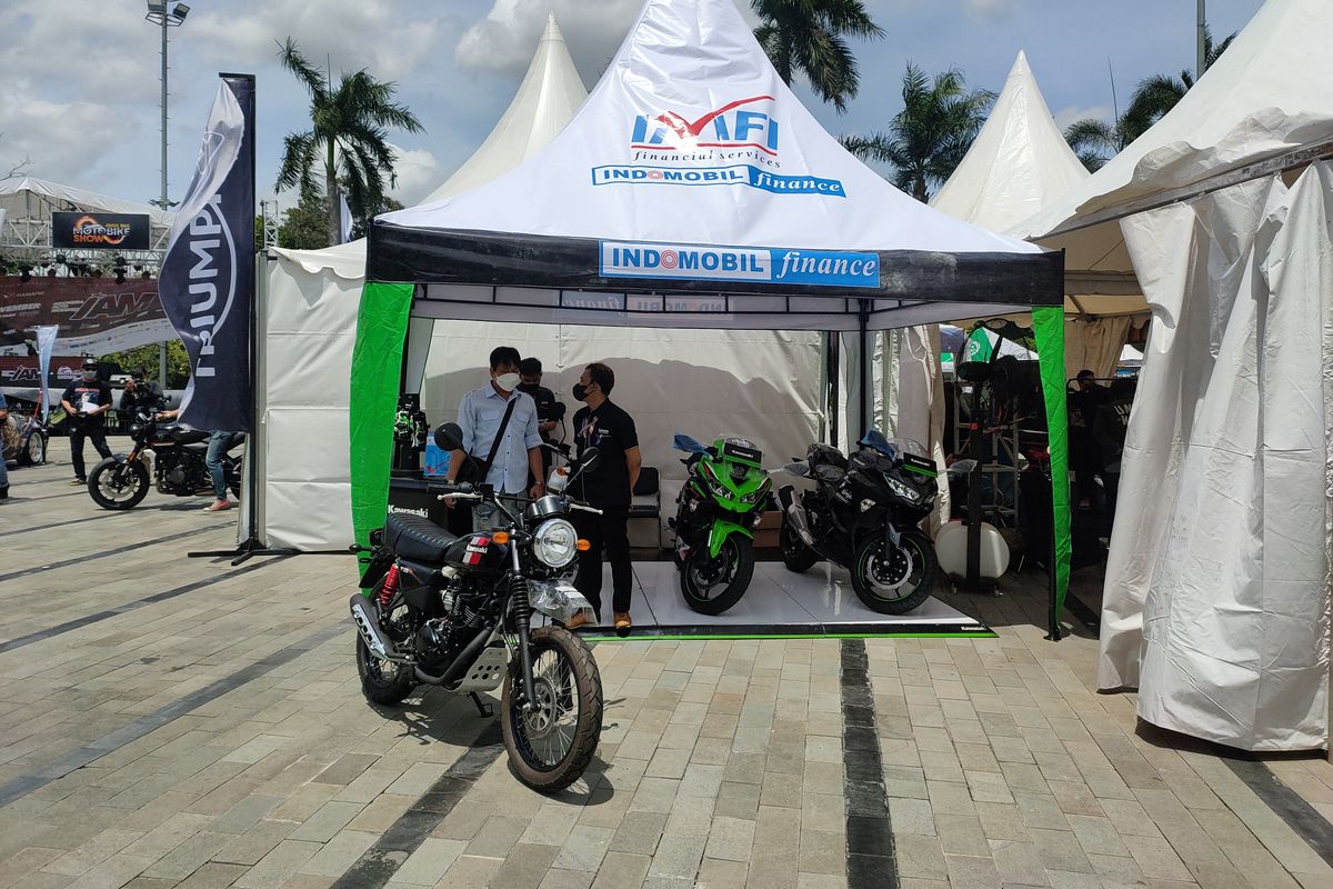 Booth Kawasaki di IIMS Motobike Show 2021