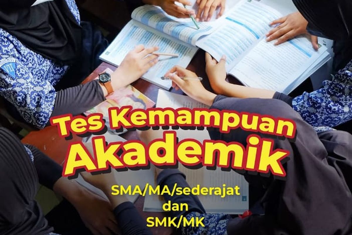 Ilustraasi Tes Kemampuan Akademik atau TKA 2025 buat siswa SMA, SMK