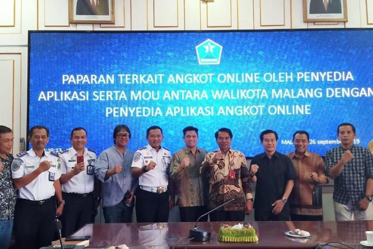 Aplikasi pemesanan angkutan kota online TRON bakal hadir di Kota Malang.
