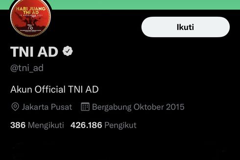 Setelah Hampir 3 Minggu, Akun Twitter TNI AD Berhasil Dipulihkan