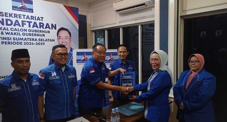 3 Kader Demokrat Berebut Restu AHY di Pilkada Sumsel, Cik Ujang Klaim Sudah Kantongi Rekomendasi