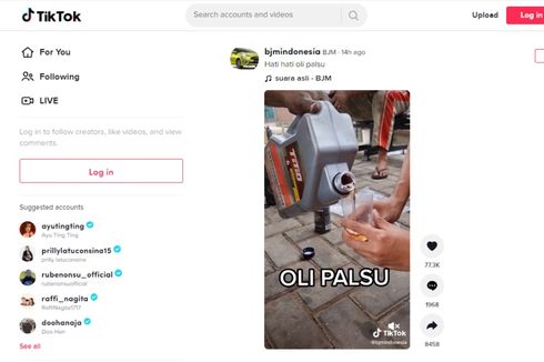 Oli Palsu Masih Beredar di Pasar, Begini Caranya supaya Tidak Tertipu