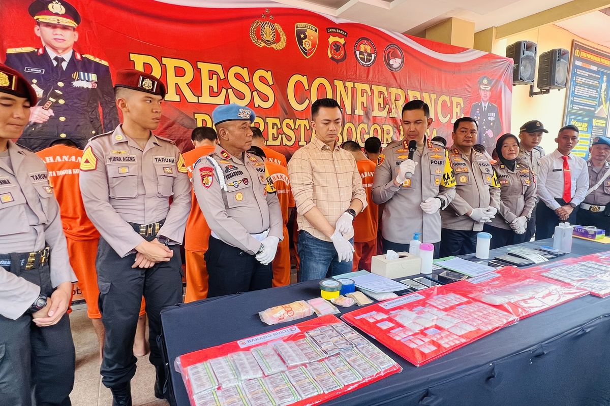 Polisi Selidiki Jaringan Narkoba Pengedar di Tanah Baru Bogor