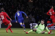 Vardy Cetak Dua Gol, Leicester Taklukkan Liverpool 3-1