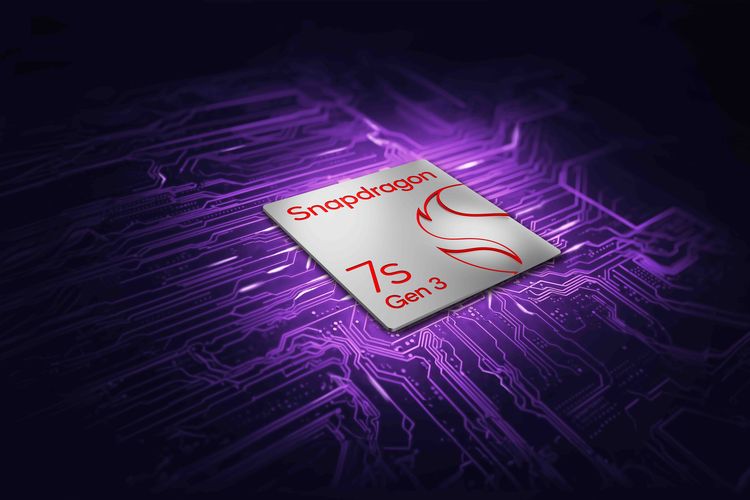 Chip Qualcomm Snapdragon 7s Gen 3.