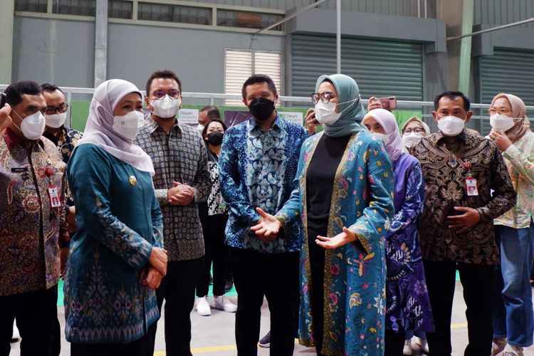 Peresmian Gudang Pintar 'Dilayani Tokopedia', Kamis (20/10/2022)