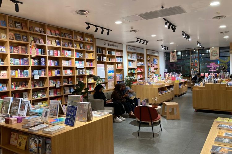 Gramedia Jalma di kawasan Blok M, Jalan Melawai 3, Kebayoran Baru, Jakarta Selatan.