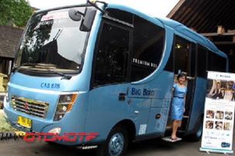 Armada bus milik Blue Bird Group