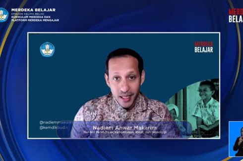 Nadiem Luncurkan Kurikulum Merdeka, Kejar Ketertinggalan Pembelajaran