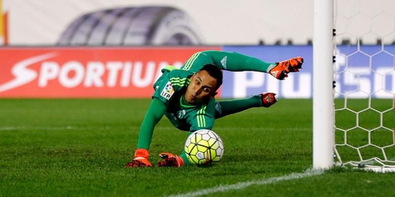 Kiper Real Madrid asal Kosta Rika, Keylor Navas. 