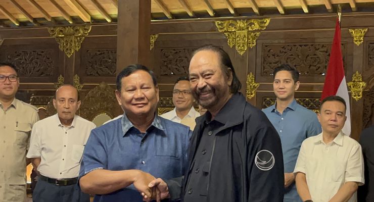 Gibran Ingin Rangkul Kubu Lawan, Prabowo Datangi Surya Paloh Siang Ini