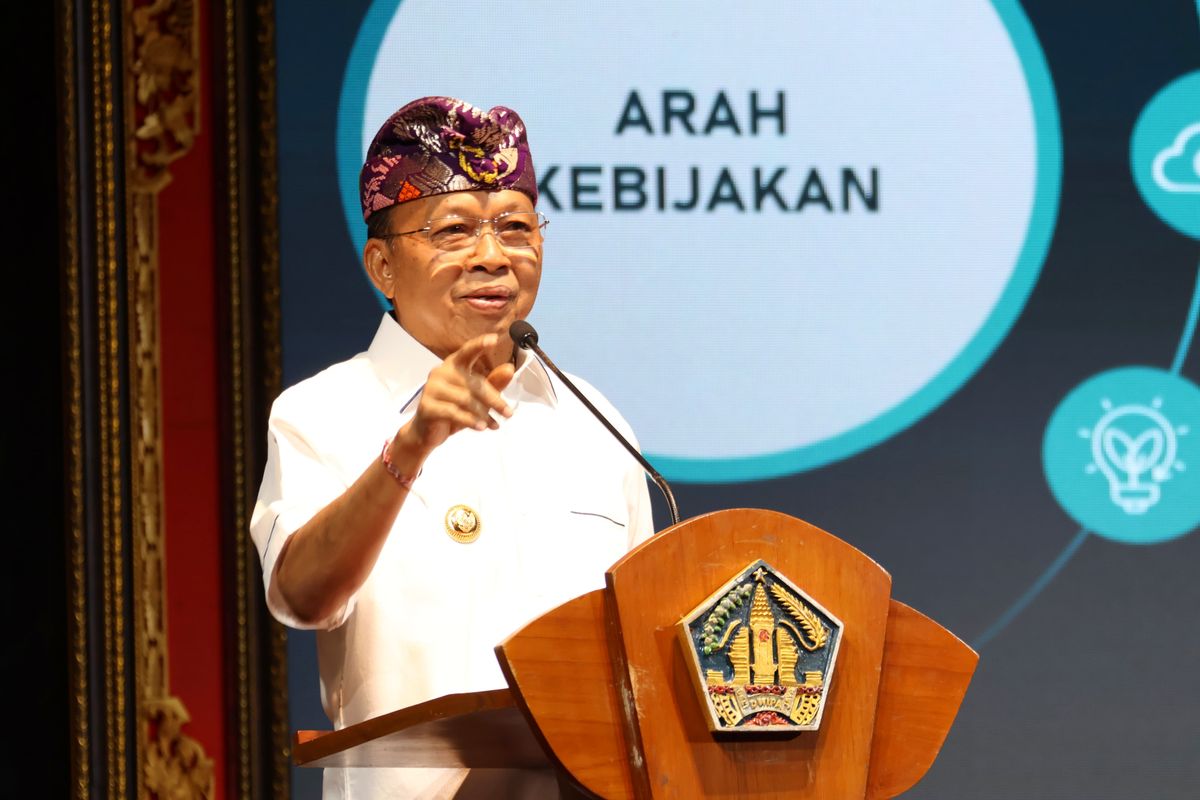Gubernur Bali, I Wayan Koster.