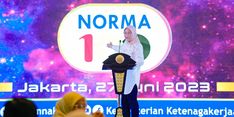 Menaker Luncurkan Fitur Pemeriksaan Norma Ketenagakerjaan Berbasis Website Norma 100