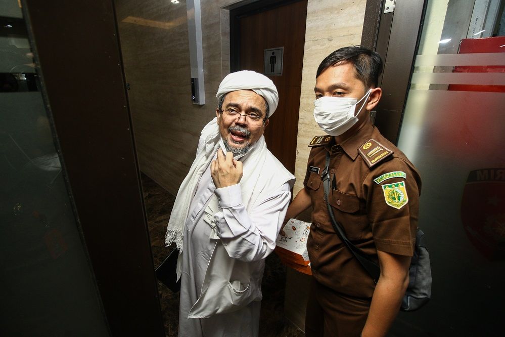 Pengadilan Tinggi DKI Kuatkan Putusan PN Jaktim dalam Kasus Megamendung, Rizieq Tetap Bayar Rp 20 Juta