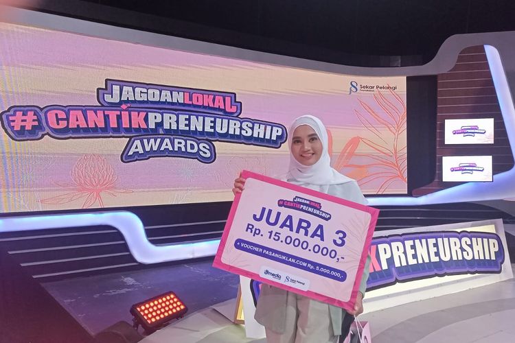 Regita Aldena Owner Vilanpremium Bogor Raih Juara 3 Jagoan Lokal #Cantikprenenurship