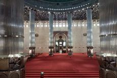 Masjid Istiqlal Berbenah Bersihkan Insfrastruktur Menjelang Ramadhan 