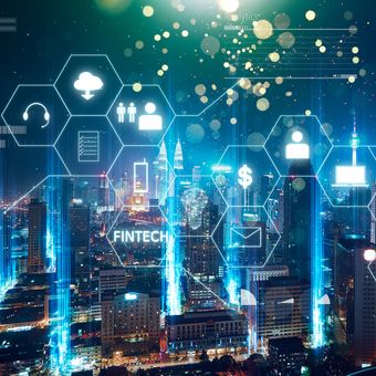 Ilustrasi ekonomi digital