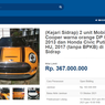 Lelang Paket Mini Cooper S dan Honda Civic, Limit Rp 360 Jutaan