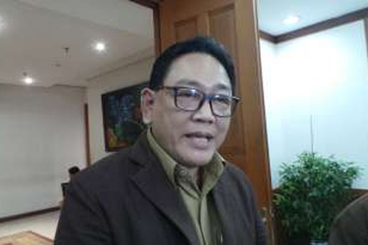 Kepala Dinas Pendidikan DKI Jakarta, Sopan Adrianto, di Balai Kota DKI Jakarta, Rabu (2/11/2016).
