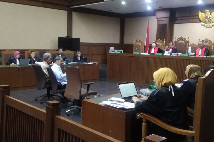 Sidang mantan Ketua Umum PPP sekaligus anggota DPR M Romahurmuziy atau Romy di Pengadilan Tipikor Jakarta, Rabu (27/11/2019)