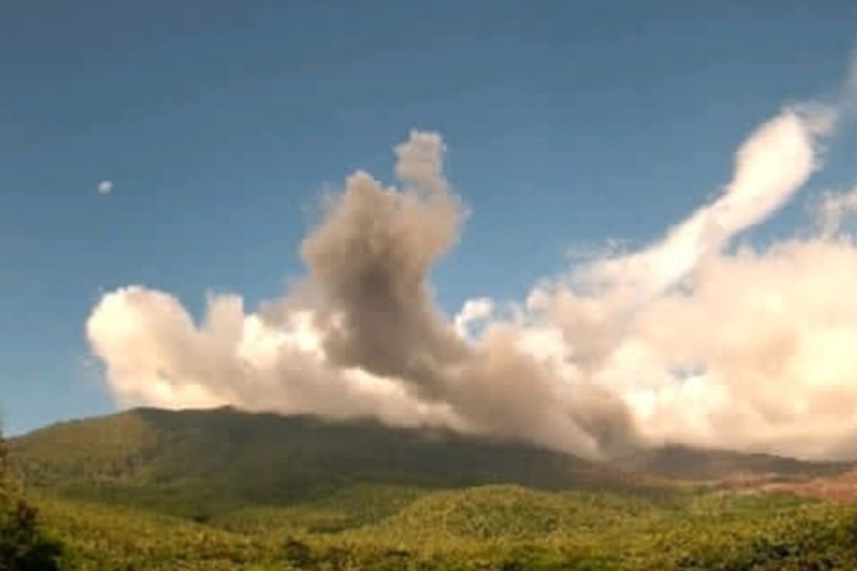 Gunung Lewotobi Kembali Meletus pada Rabu Pagi, Warga Diminta Jauhi Radius  Bahaya