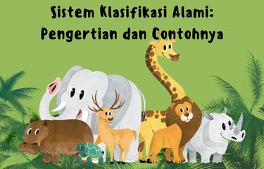 Sistem klasifikasi alami adalah klasifikasi makhluk hidup menurut sifat morfologinya (bentuk luar tubuh), Apa saja contoh sistem klasifikasi alami?