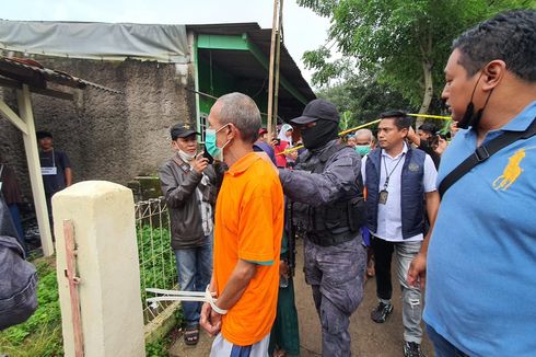 Polisi Gelar Rekonstruksi Kasus Pembunuhan Berantai Wowon dkk di Ciketing Udik Bekasi