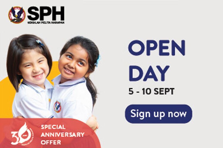 Open Day mengajak calon siswa dan orangtua untuk melihat langsung kehidupan sekolah SPH.  