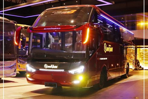 PO Sant Gold Rilis Bus Baru Pakai Bodi Suites Combi