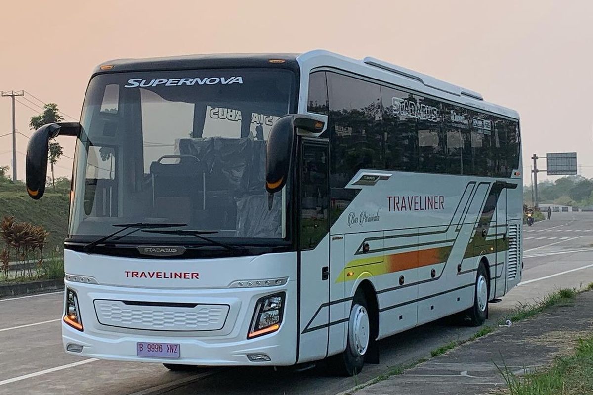 Stadabus Supernova, bodi buatan karoseri asal Bandung yang elegan 