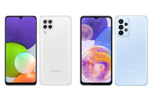 Perbandingan Samsung Galaxy A22 dan Galaxy A23, Layak 