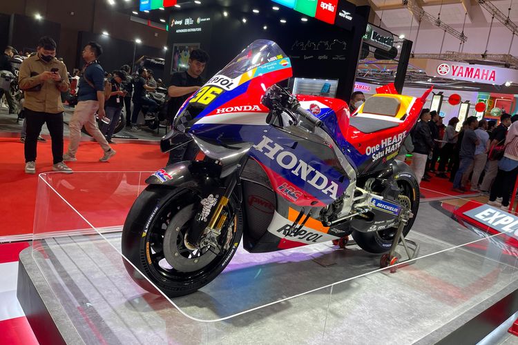 Motor balap baru Repsol Honda yang mejeng di IIMS 2024