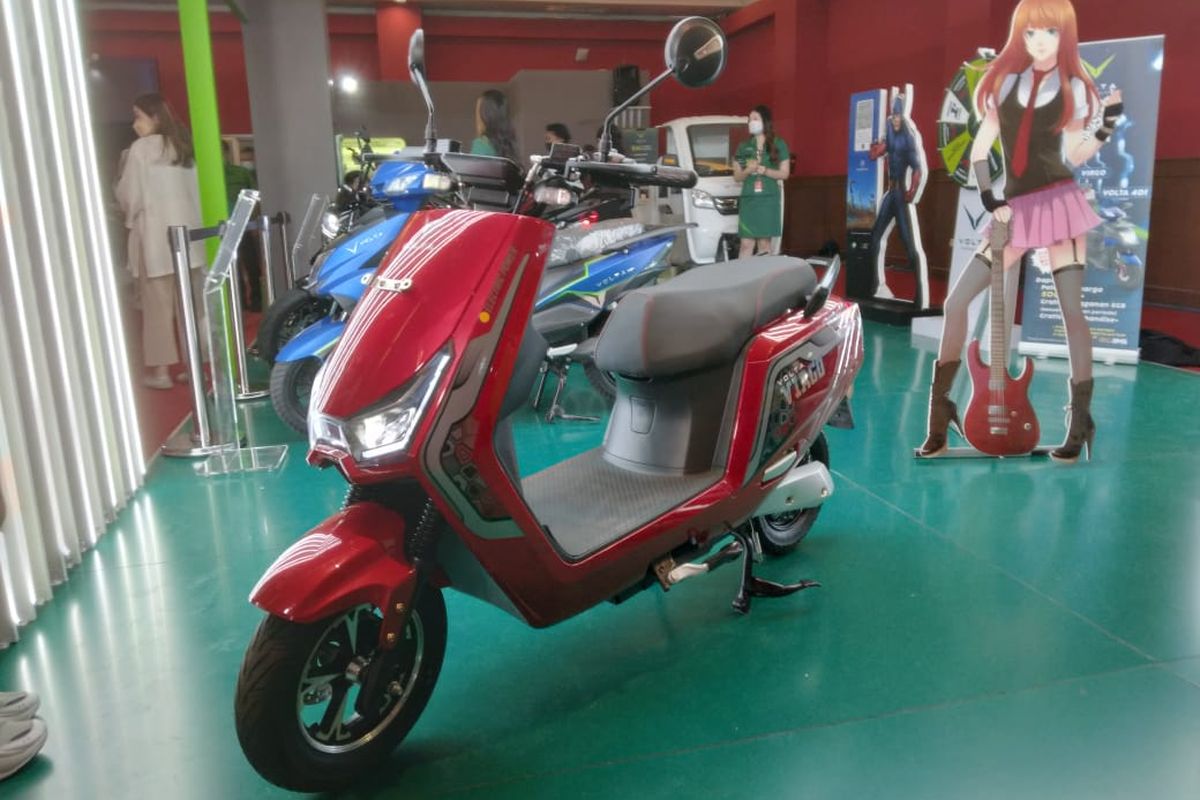 Motor listrik Volta Virgo meluncur di Indonesia International Motor Show (IIMS) Hybrid 2022. 