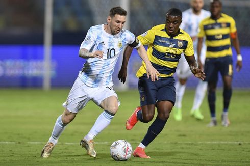 Argentina ke Semifinal Copa America, Messi Lampaui Gol Free Kick CR7