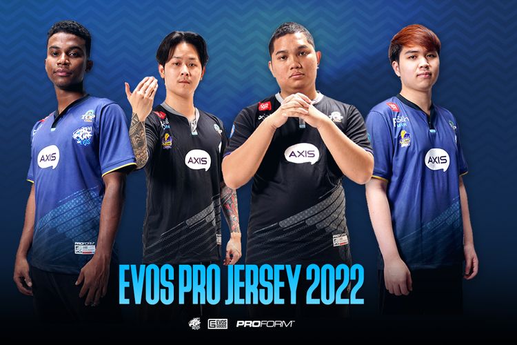 EVOS Esports meluncurkan jersey baru mereka pada Senin (7/2/2022).