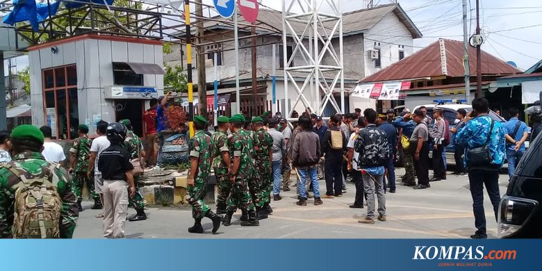 Pelabuhan Feri di Calon Ibu Kota Negara Mencekam, Sejumlah Bangunan Dibakar