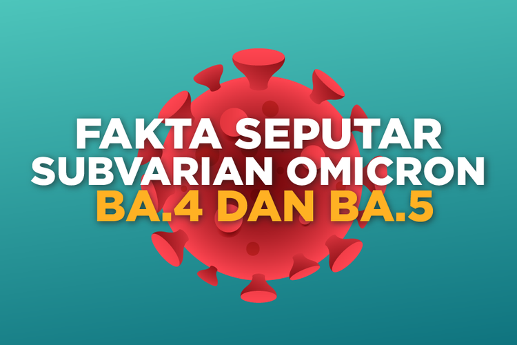 Fakta Seputar Subvarian Omicron BA.4 dan BA.5
