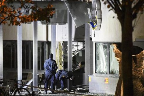 Bom Guncang Kantor Polisi Helsingborg di Swedia