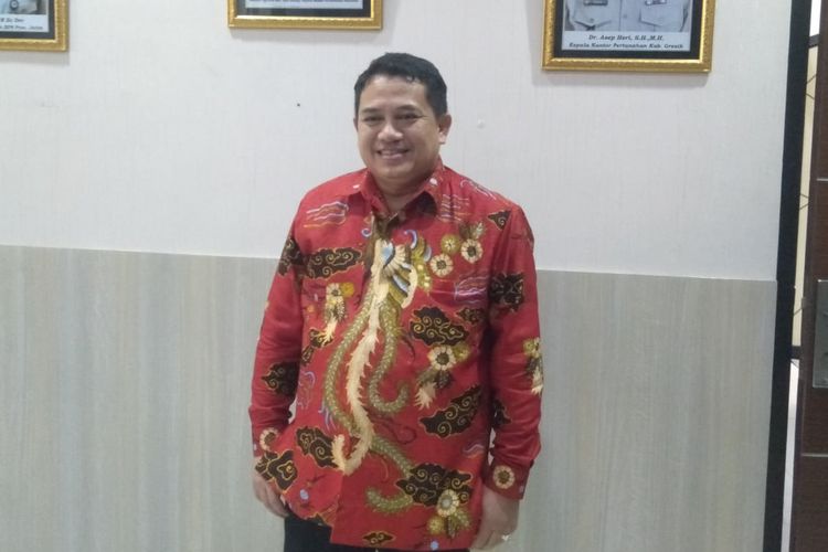 Kepala Badan Pertanahan Negara (BPN) Gresik, Asep Heri.