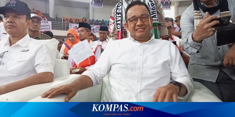 Kampanye di GOR Ciracas, Anies Singgung Penggusuran Kampung Akuarium